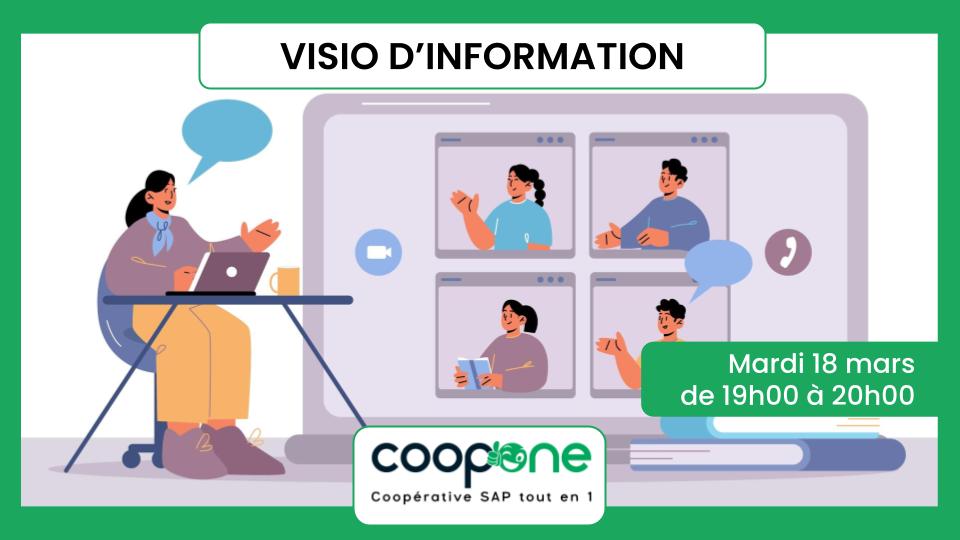 Visioconférence : Information Coopérative SAP - Mardi 18 mars 2025 à 19h00