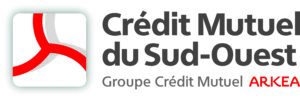 Logo crédit mutuelle du Sud Ouest Groupe Crédit Mutuel Arkea